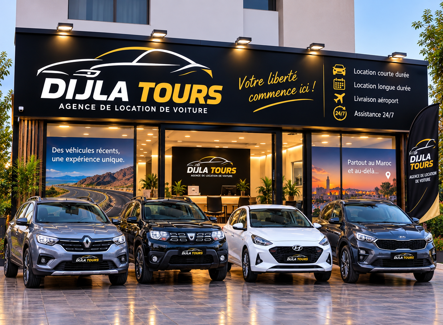 Location de voiture DIJLA TOURS